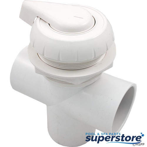 767316 Balboa Water Group/ITT Diverter Valve, Hydro-Air/BWG Hydroflow, 2", 3 Way, White 11-4000-WH Questions & Answers
