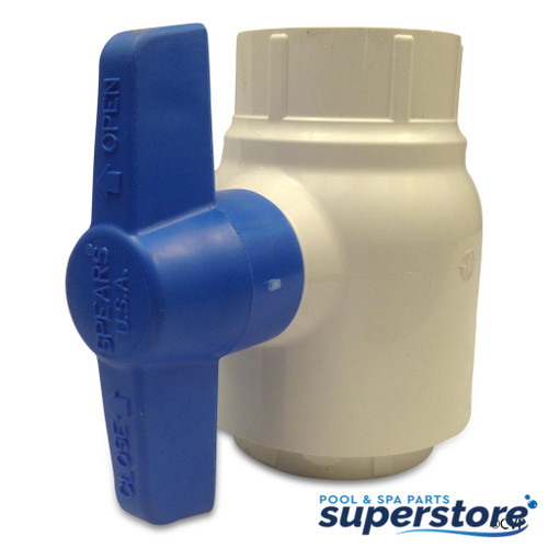 2622-020 PVC SPEARS BALL VALVES 2" MOLDED PVC BALL VALVE (BLUE HANDLE) UTILITY 2 INCH Questions & Answers
