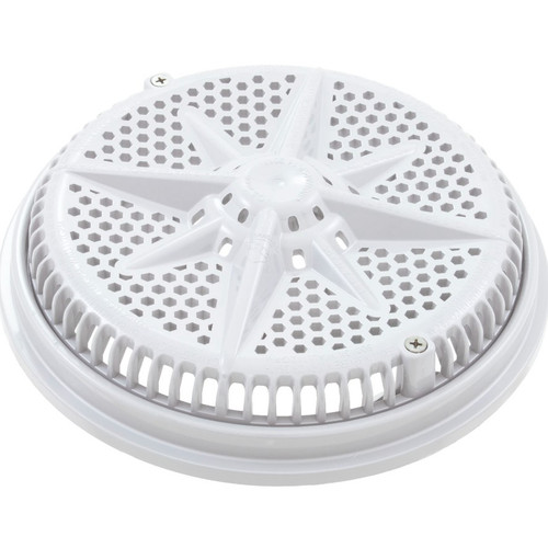 500103 | Pentair Pool Products | Main Drain Grate, PentairStarGuard, 8", 112gpm, White, Short Ring Questions & Answers